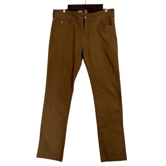 Howler Bros Frontside 5 Pocket Pants Men's Size 30x32 Brown Trouser Stretch - Picture 1 of 10